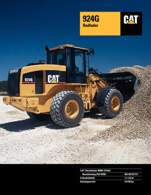 Utovarivači na kotačima Caterpillar 924 G