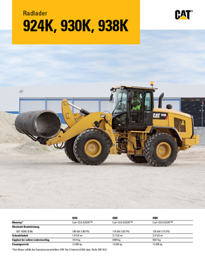 Utovarivači na kotačima Caterpillar 924K