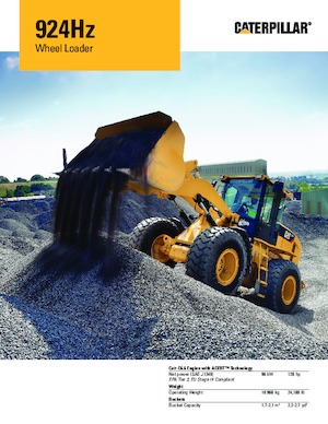 Utovarivači na kotačima Caterpillar 924Hz