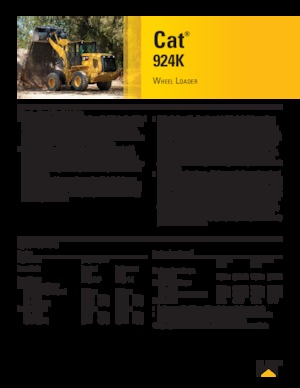Utovarivači na kotačima Caterpillar 924K
