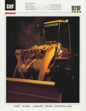 Utovarivači na kotačima Caterpillar 928F