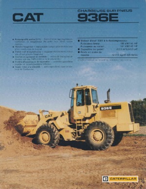 Utovarivači na kotačima Caterpillar 936E