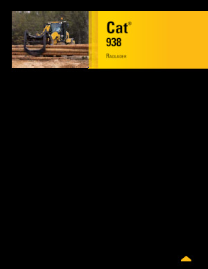 Utovarivači na kotačima Caterpillar 938