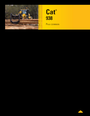 Utovarivači na kotačima Caterpillar 938