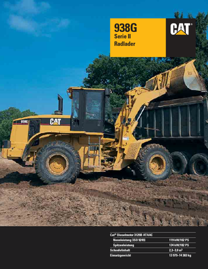 Utovarivači na kotačima Caterpillar 938G II