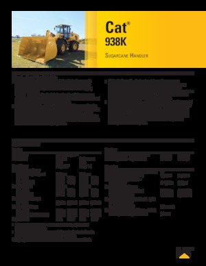 Utovarivači na kotačima Caterpillar 938K