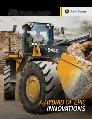 Utovarivači na kotačima John Deere Construction 944K Hybrid