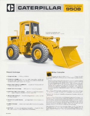 Utovarivači na kotačima Caterpillar 950B