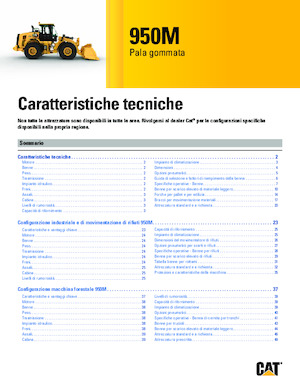 Utovarivači na kotačima Caterpillar 950M