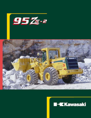 Utovarivači na kotačima Kawasaki 95Z IV-2