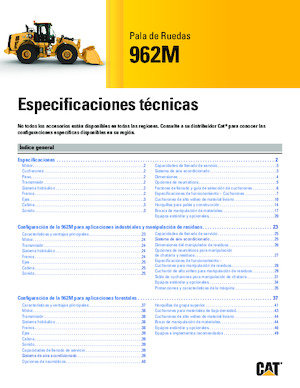 Utovarivači na kotačima Caterpillar 962M