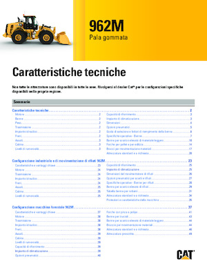 Utovarivači na kotačima Caterpillar 962M