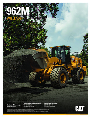 Utovarivači na kotačima Caterpillar 962M