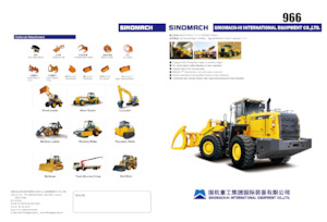 Utovarivači na kotačima Sinomach 966
