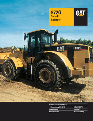 Utovarivači na kotačima Caterpillar 972 G II