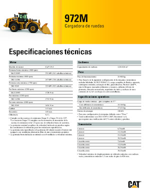 Utovarivači na kotačima Caterpillar 972M
