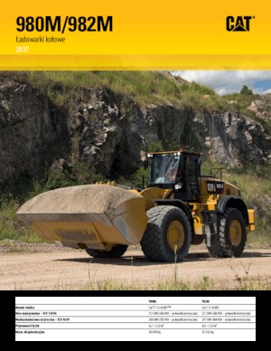 Utovarivači na kotačima Caterpillar 980M
