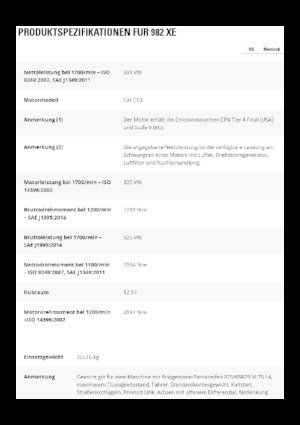 Utovarivači na kotačima Caterpillar 982 XE