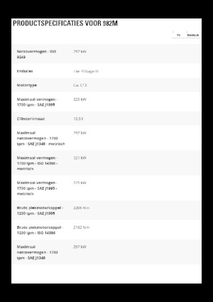Utovarivači na kotačima Caterpillar 982M