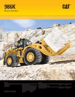 Utovarivači na kotačima Caterpillar 986K