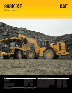 Utovarivači na kotačima Caterpillar 988K XE