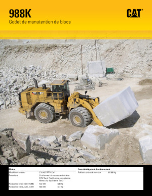 Utovarivači na kotačima Caterpillar 988K