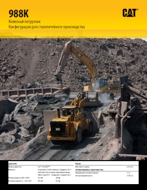 Utovarivači na kotačima Caterpillar 988K