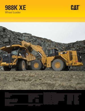 Utovarivači na kotačima Caterpillar 988K XE