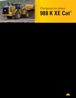 Utovarivači na kotačima Caterpillar 988K XE