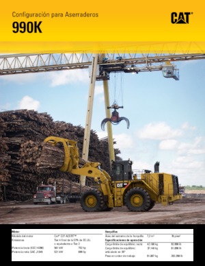Utovarivači na kotačima Caterpillar 990K