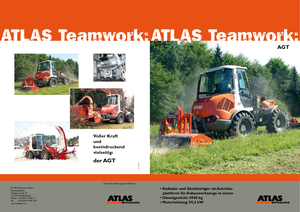 Utovarivači na kotačima Atlas AGT