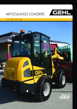 Utovarivači na kotačima Gehl AL140