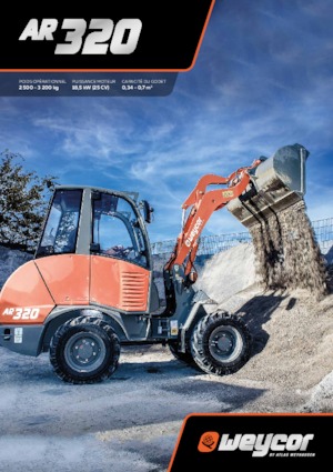 Utovarivači na kotačima weycor AR 320