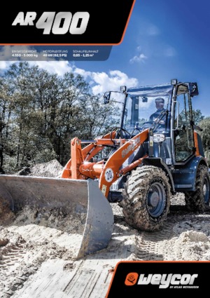 Utovarivači na kotačima weycor AR 400