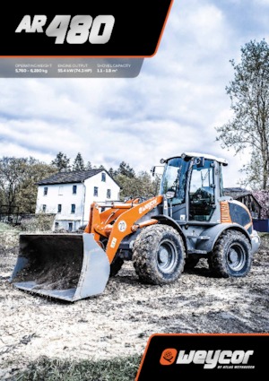 Utovarivači na kotačima weycor AR 480