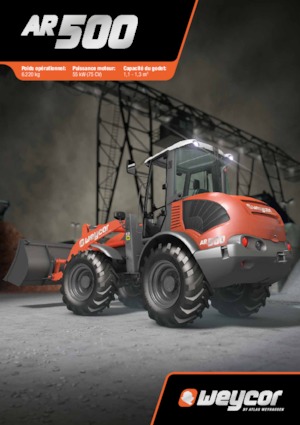 Utovarivači na kotačima weycor AR 500
