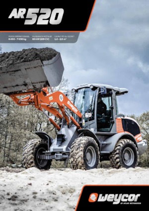 Utovarivači na kotačima weycor AR 520