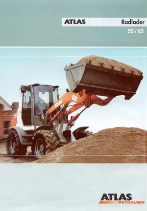 Utovarivači na kotačima Atlas AR 55