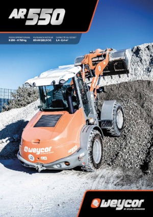 Utovarivači na kotačima weycor AR 550