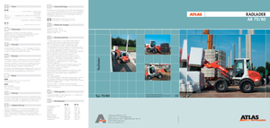 Utovarivači na kotačima Atlas AR 70