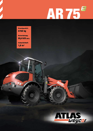 Utovarivači na kotačima Atlas AR 75