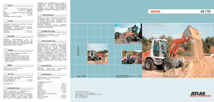 Utovarivači na kotačima Atlas AR 75 S