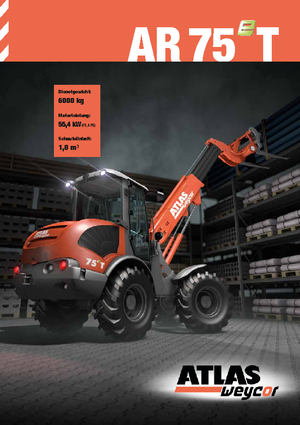 Utovarivači na kotačima Atlas AR 75 T