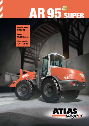 Utovarivači na kotačima Atlas AR 95 E Super