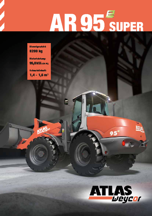 Utovarivači na kotačima Atlas AR 95 E Super