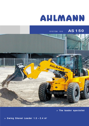 Utovarivači na kotačima Ahlmann AS 150 e