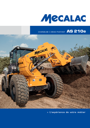 Utovarivači na kotačima Mecalac AS 210 e