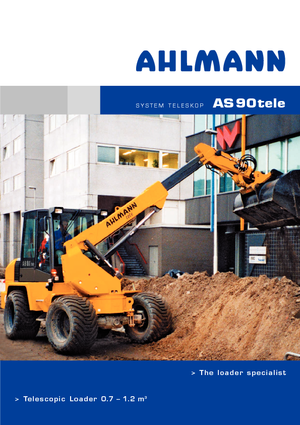 Utovarivači na kotačima Ahlmann AS 90 tele