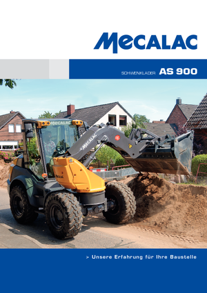 Utovarivači na kotačima Mecalac AS 900