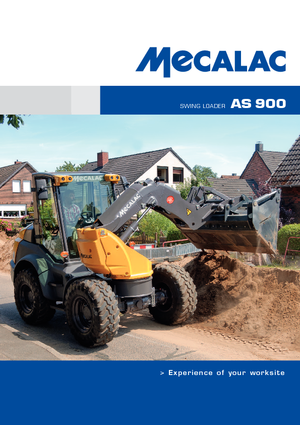 Utovarivači na kotačima Mecalac AS 900